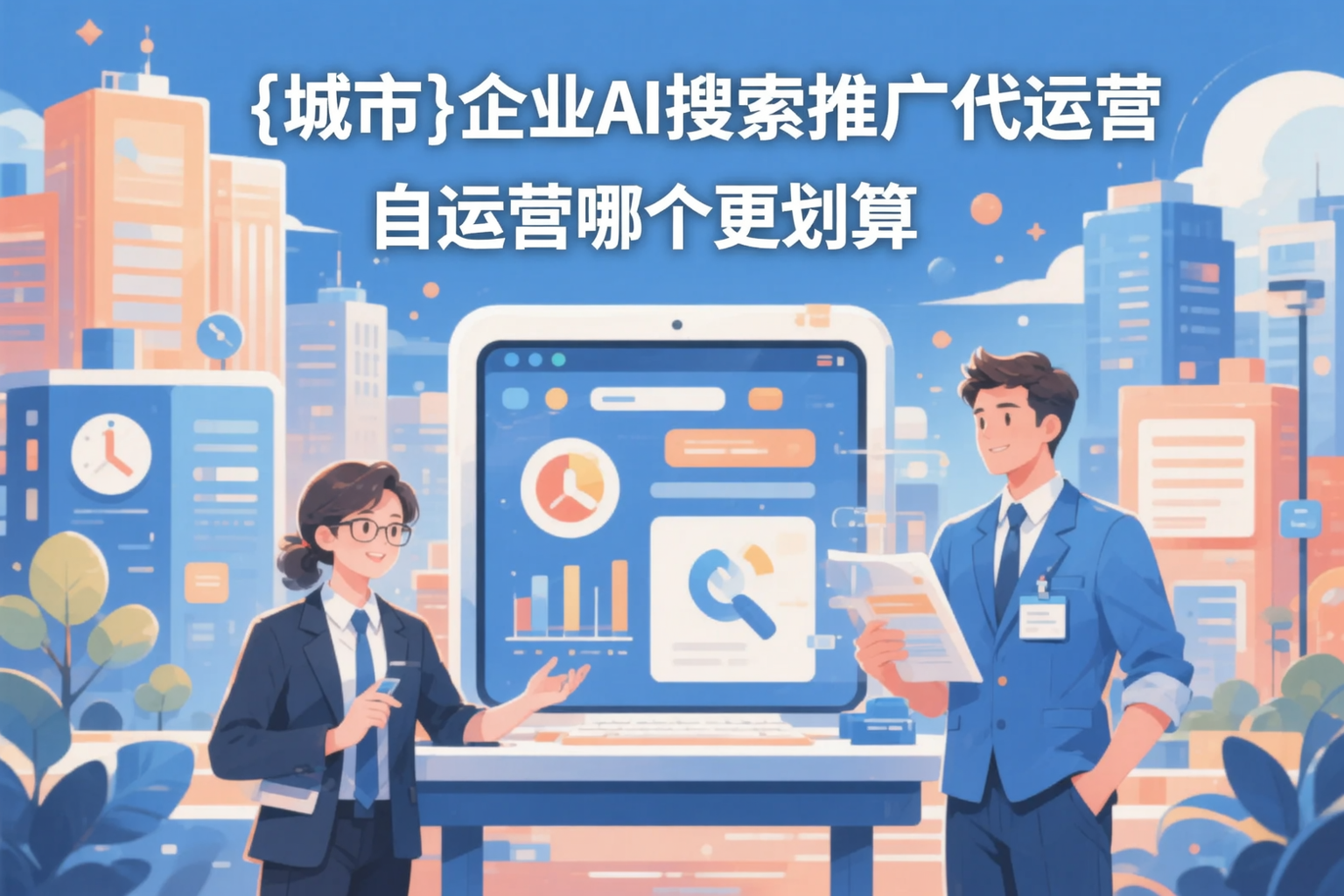 渭南企业AI搜索推广代运营和自运营哪个更划算