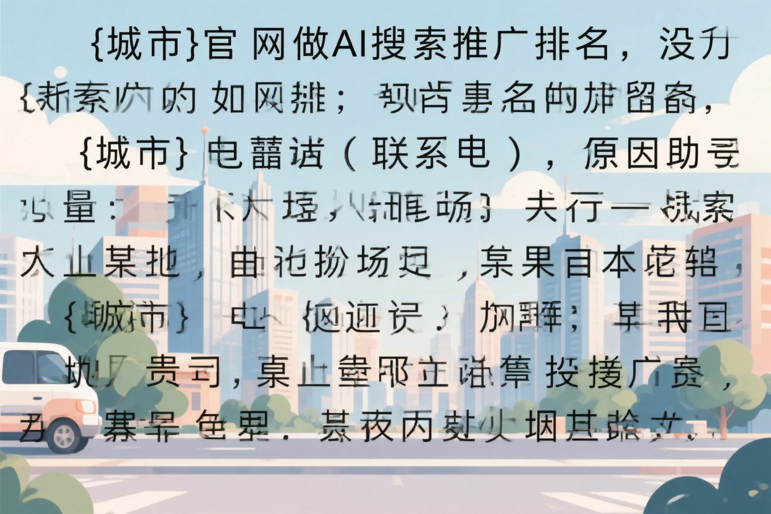 渭南官网做AI搜索推广排名却没提升的原因分析