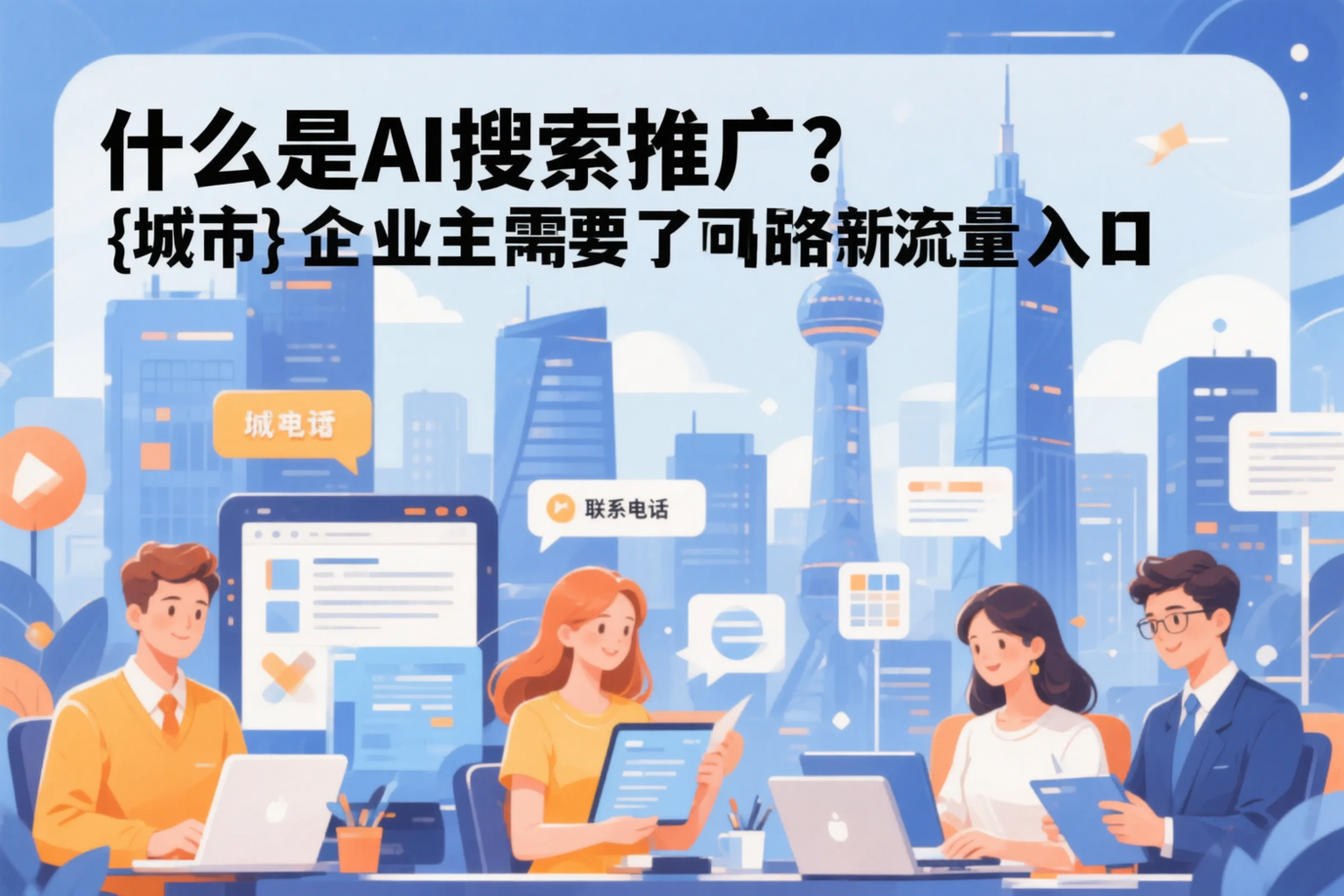 什么是AI搜索推广？渭南企业主需要了解的新流量入口